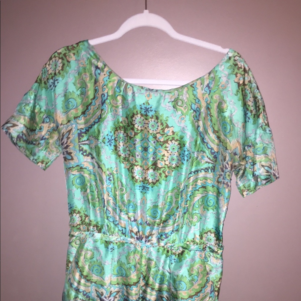 Jcrew silk romper